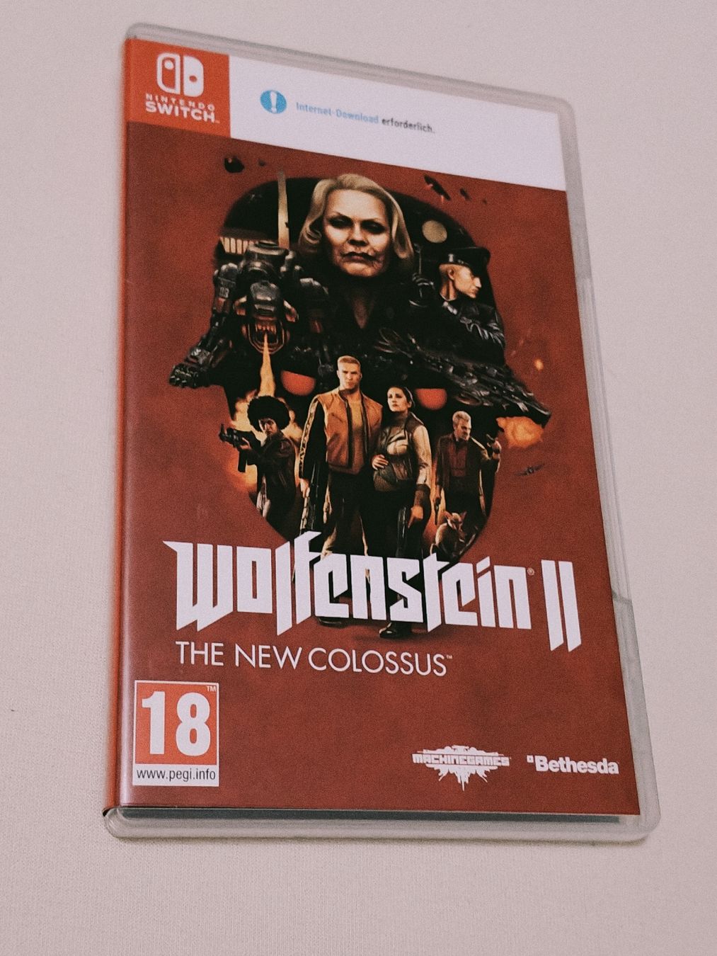 Spiele: Jeu Nintendo Switch Wolfenstein II The New Colossus – Gebraucht aus La Chaux-de-Fonds von Honit