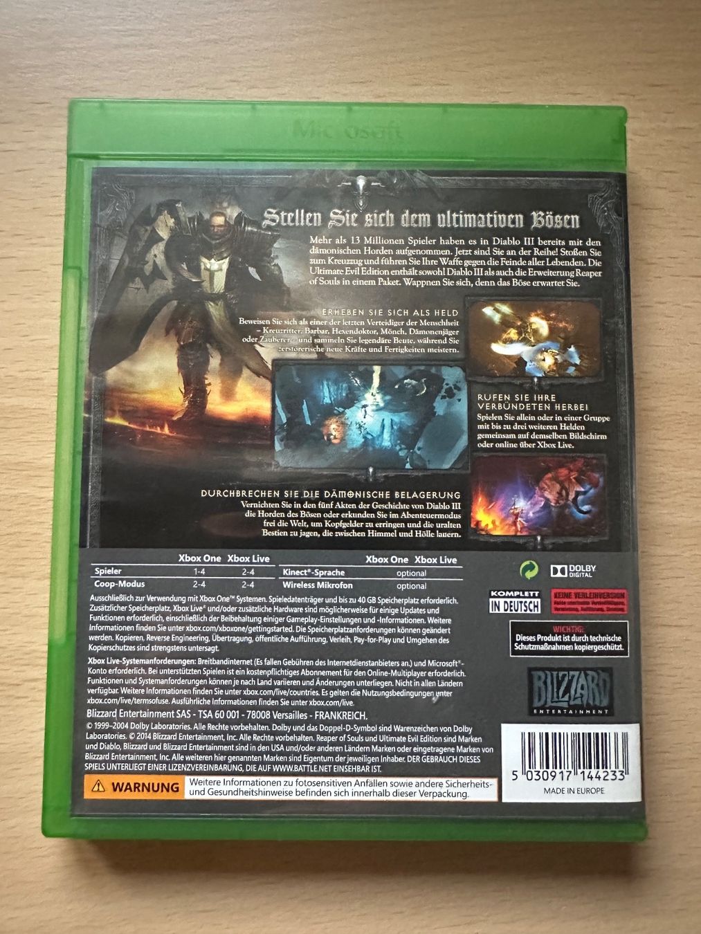 Microsoft Spiele: Diablo für Microsoft Xbox One – Gebraucht aus Kestenholz von Mad18 1