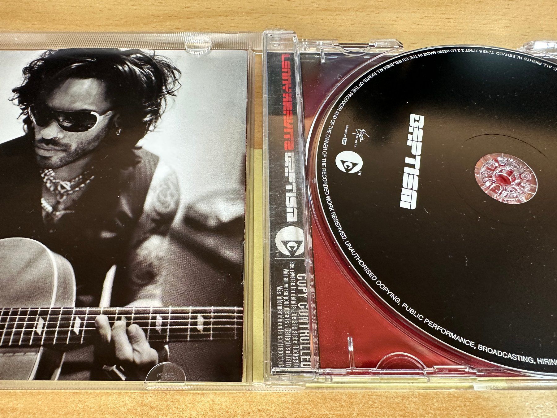 CD: X2 Lenny Kravitz – Baptism – Usato da Rikon im Tösstal venduto da Alpenmutz 2