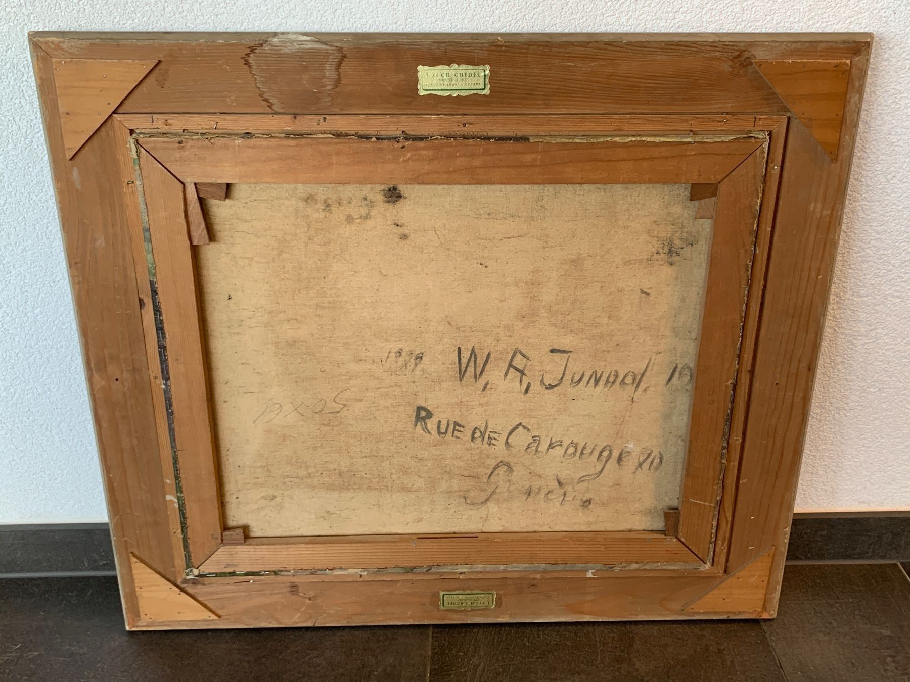 Dipinti: Peintre Jo. Blumenthal – Usato da BREMBLENS venduto da Lafoudre 6
