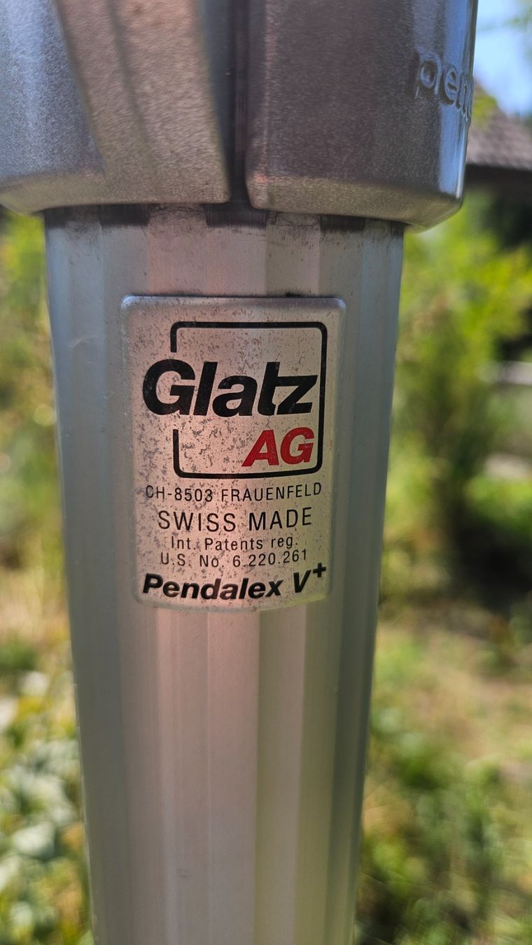 Glatz Parasols: Sonnenschirm Pendalex V+ (Fa. Glatz AG) – D'occasion à Burgdorf par rognik 8