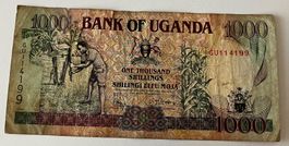 Uganda 1000 Shillings 1996