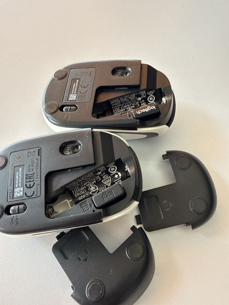Logitech Mouse: Logitech M185 Wireless Mouse Lot of 2 used condition – Usato da Zürich venduto da nad_s27g 1
