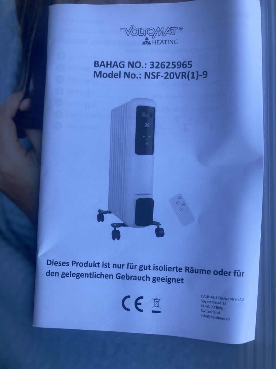 Radiatori: Heizofen – Usato da Hochdorf venduto da Blackbox60 2