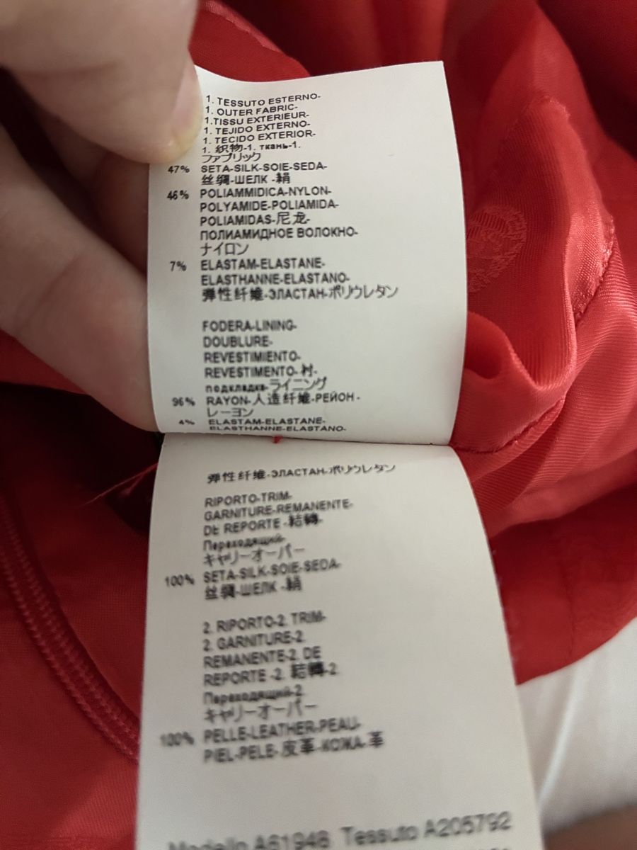 Versace Kleider: Kleid Versache 44 rot  – Gebraucht aus Zürich von juliearlt 3