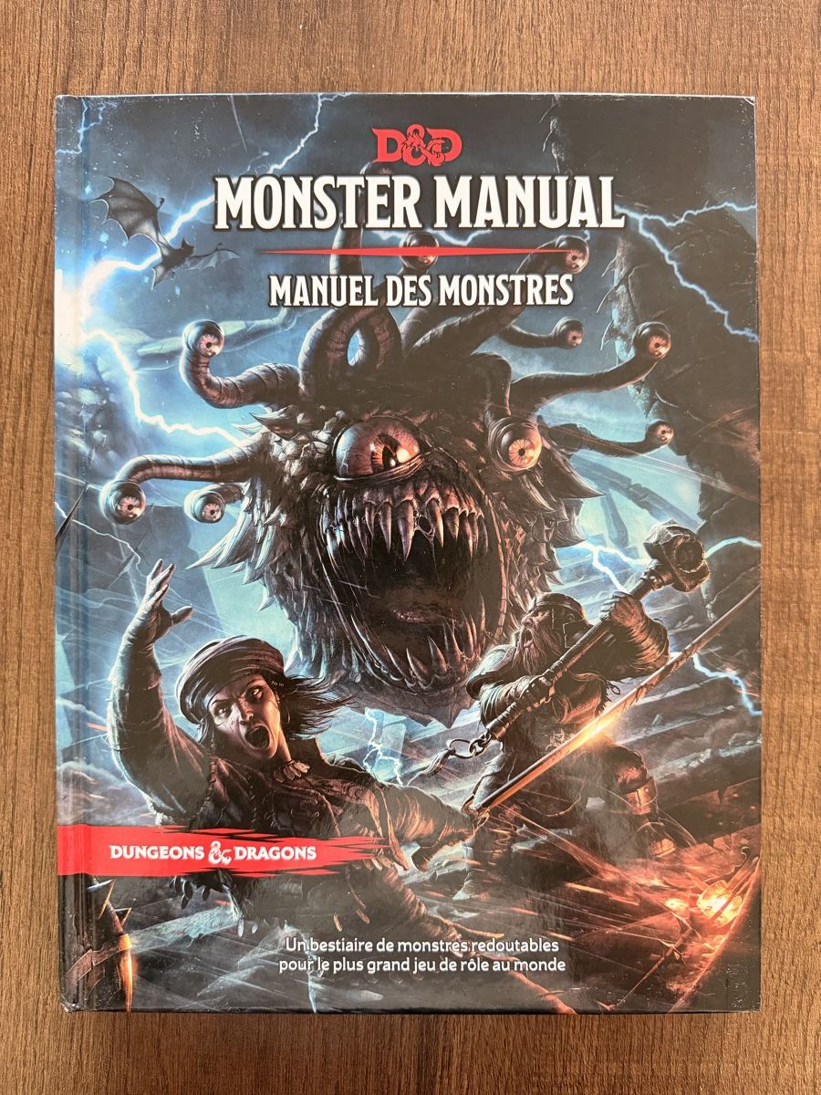 Bücher: Donjon et Dragon manuel des monstres édition 2014 – Gebraucht aus Morges von mir_hzt5