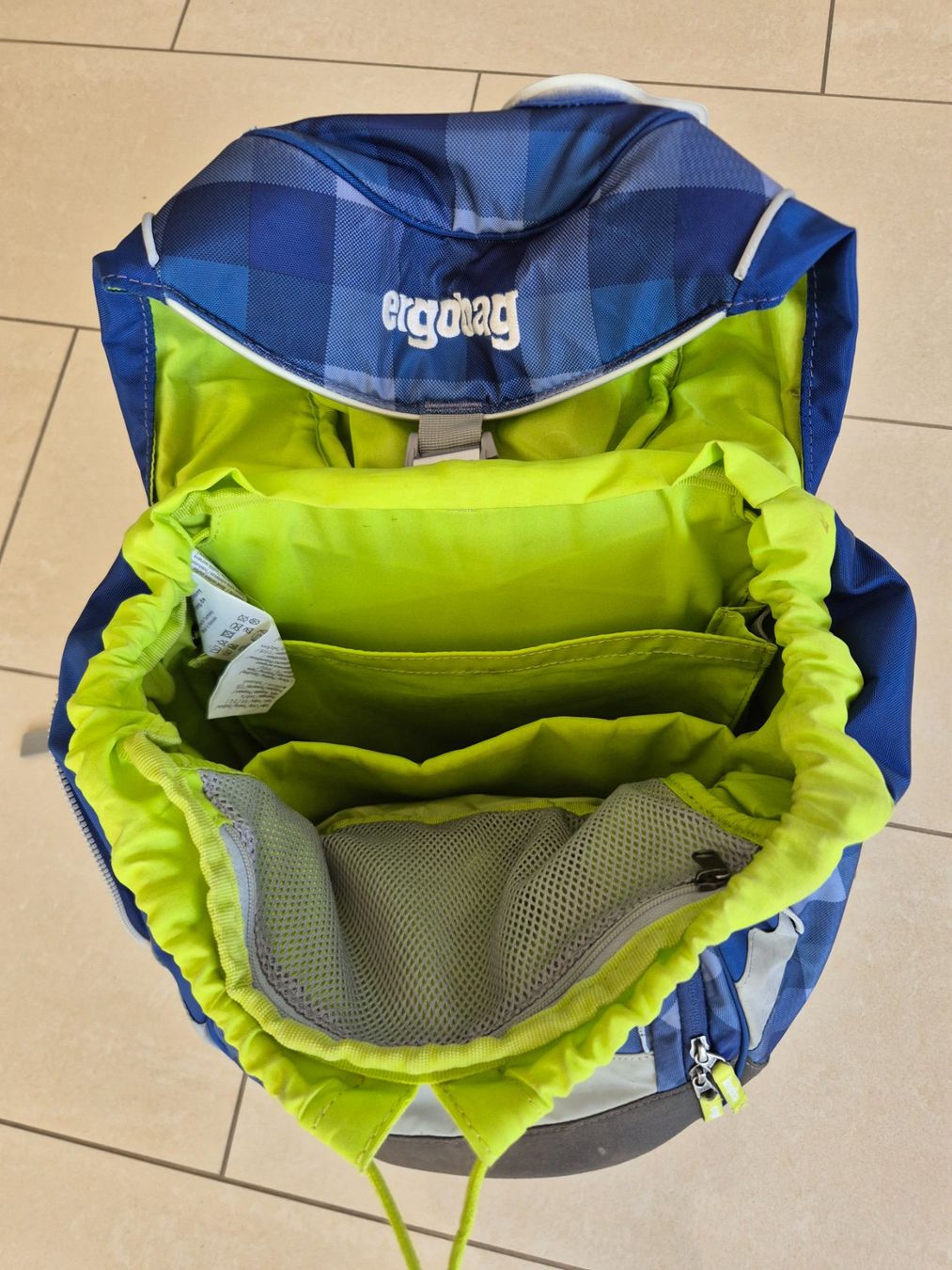 Ergobag Sacs & sacs à dos: Kinderschulrucksack inkl. Turnsack ergobag blau – D'occasion à Niederönz par Niederhe 4