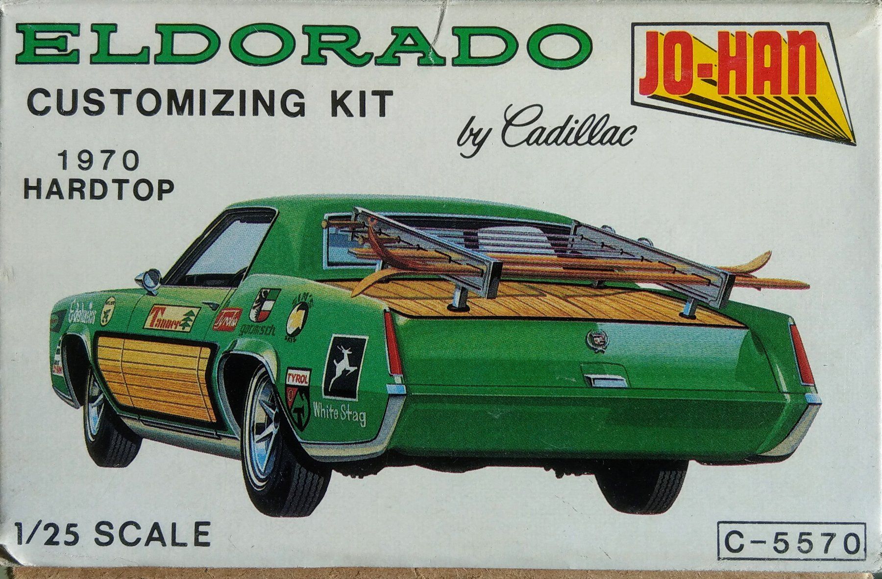 Cadillac Modellini d'auto: Johan 70 Cadillac Eldorado customizing kit C-5570 – Usato da Châtillens venduto da rei_y82w 2