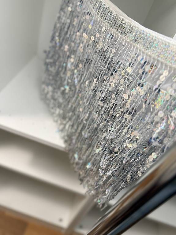 Röcke: Jupe à sequins et franges argentée - Taille S/M – Neu (gemäss Beschreibung) aus Biel/Bienne von secondstore 8