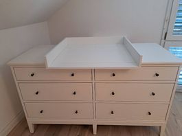 Wickelaufsatz für IKEA IDANÄS, Wickeltisch