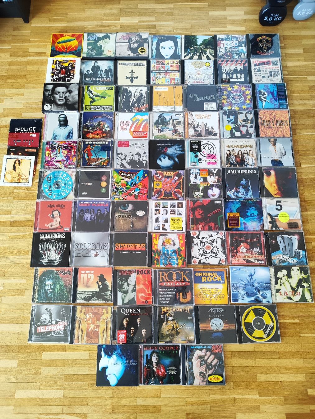 CD: Lot de environ 70 CD'S de Rock  – Usato da Ursy venduto da Sebastien-85 1