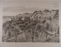 MEILEN, LITHOGRAPHIE 1938