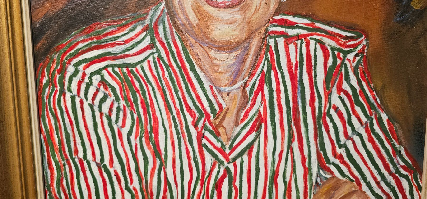 Dipinti: Viktor H. Bächer Original Portrait Gemälde Oel auf Leinen – Usato da Pfäffikon ZH venduto da eric0113 4