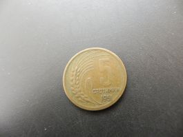 Bulgarien 5 Stotinki 1951
