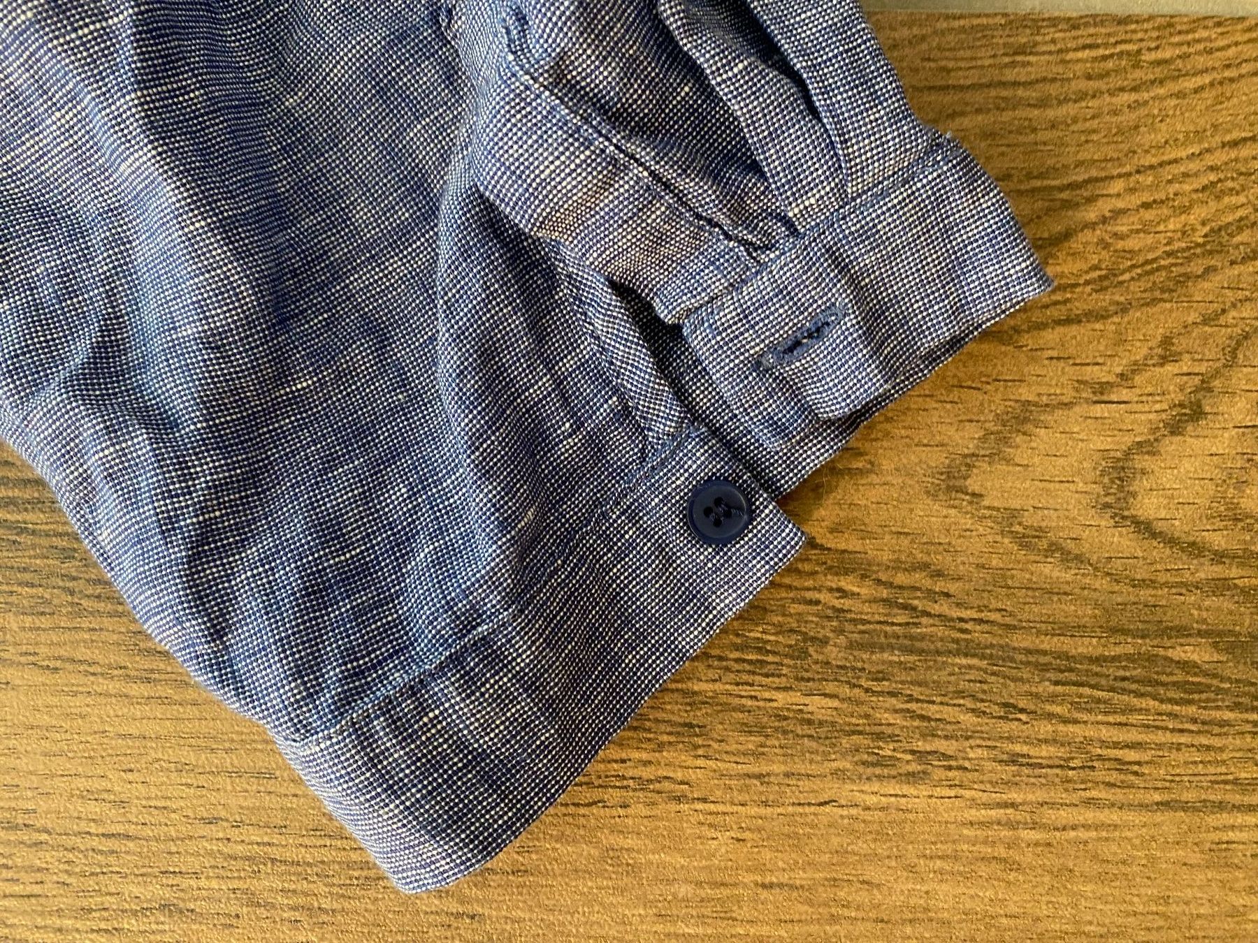 Soeur Camicette: Mes Soeurs et Moi Leinen-Bluse blau Gr. 6 / 50 - 52 – Usato da Arlesheim venduto da san_w9vr 4