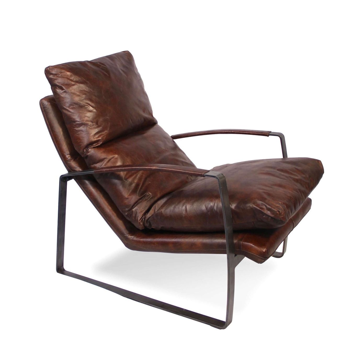 Poltrone: Leder Lounge-Sessel mit erstklassiger Komfort – Nuovo e nell'imballaggio originale da Cressier FR venduto da Cazadeco 2