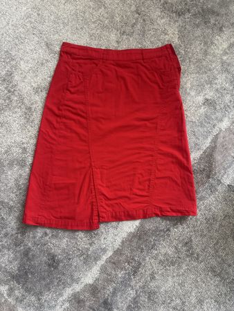 Zara Red Summer Skirt size XS