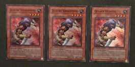 Yu-Gi-Oh! 3x 1.Edition AST-067 Legacy Hunter NM/ PL