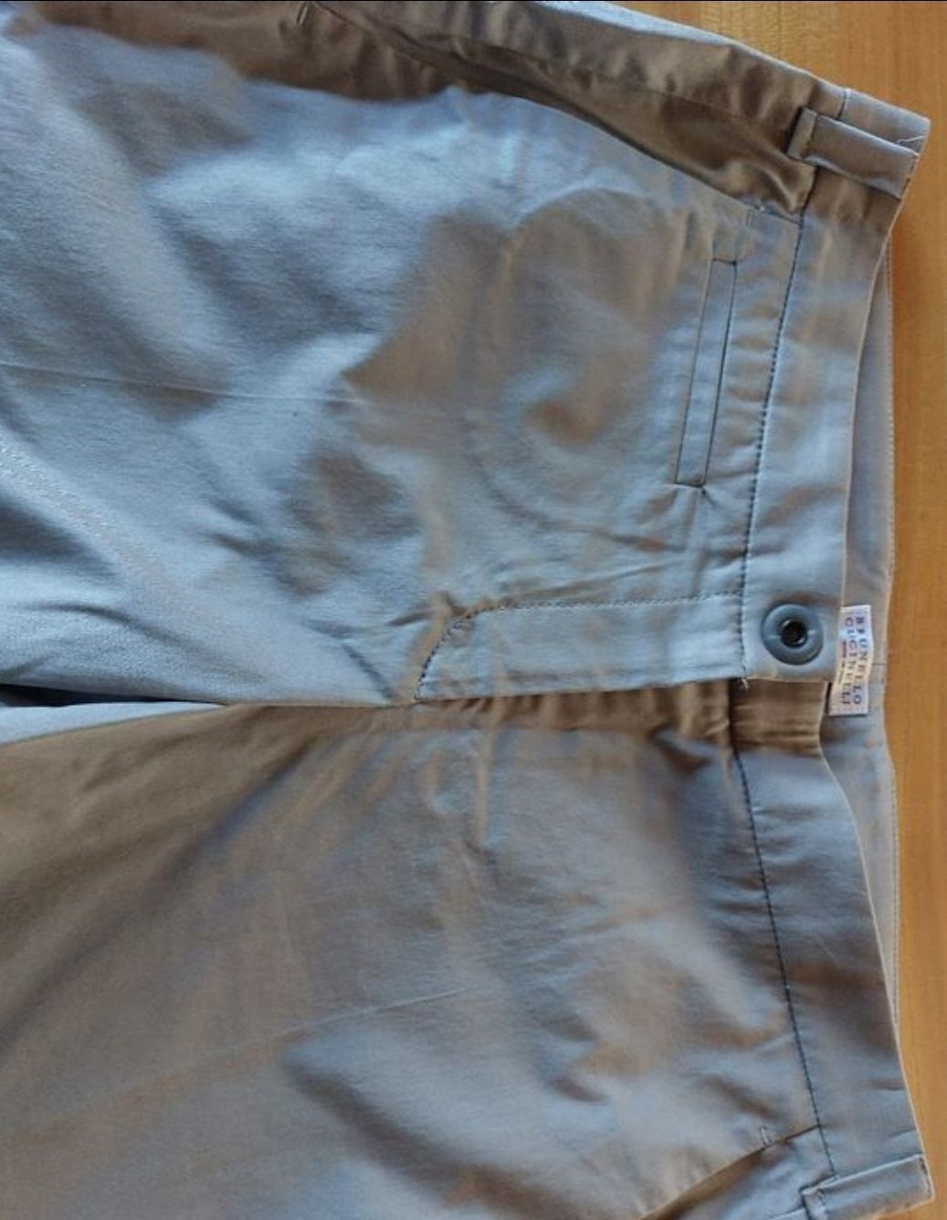 Brunello Cucinelli Pantaloni: Brunello Cucinelli Hose, hellgrau, Gr. 36 - Top Zustand! – Usato da Münchenstein venduto da luksack 5