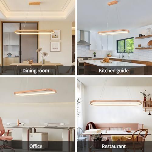 Lampadari & plafoniere: LED Kronleuchter Deckenleuchte Dimmbare Ovale Ring Kreis – Nuovo e nell'imballaggio originale da Hundwil venduto da Pakethase 3