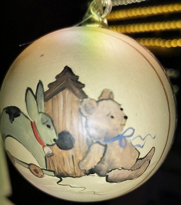 Tutte le decorazioni: Christbaumkugel Handbemalt Mundgeblasen – Nuovo e nell'imballaggio originale da Lutzenberg venduto da Pinschi01 2