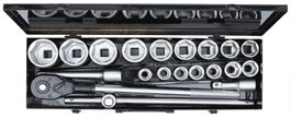 BGS Steckschlüssel Satz Antrieb 20 mm (3/4") SW 19 - 50 mm