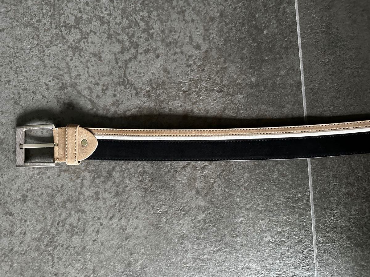 Cinture: Stylish Men's Leather Belt - Size – Usato da Niederlenz venduto da bul_m9x7 2