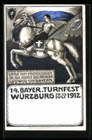 Würzburg, 14. Bayer. Turnfest 1912, Tur