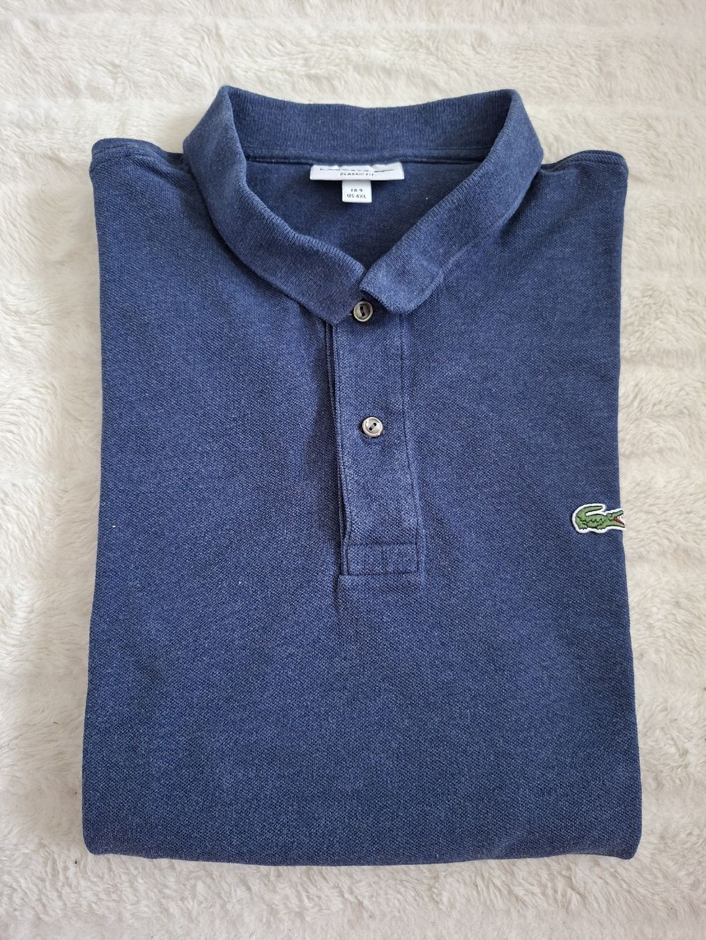 Lacoste Magliette Polo: Polo Lacoste bleu marine classique, taille 4XL,  – Usato da Renens VD venduto da ser_j2fn