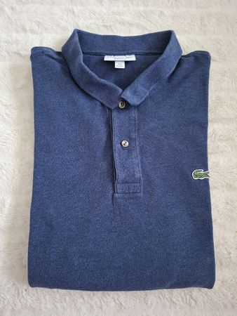 Polo Lacoste bleu marine classique, taille 4XL, 