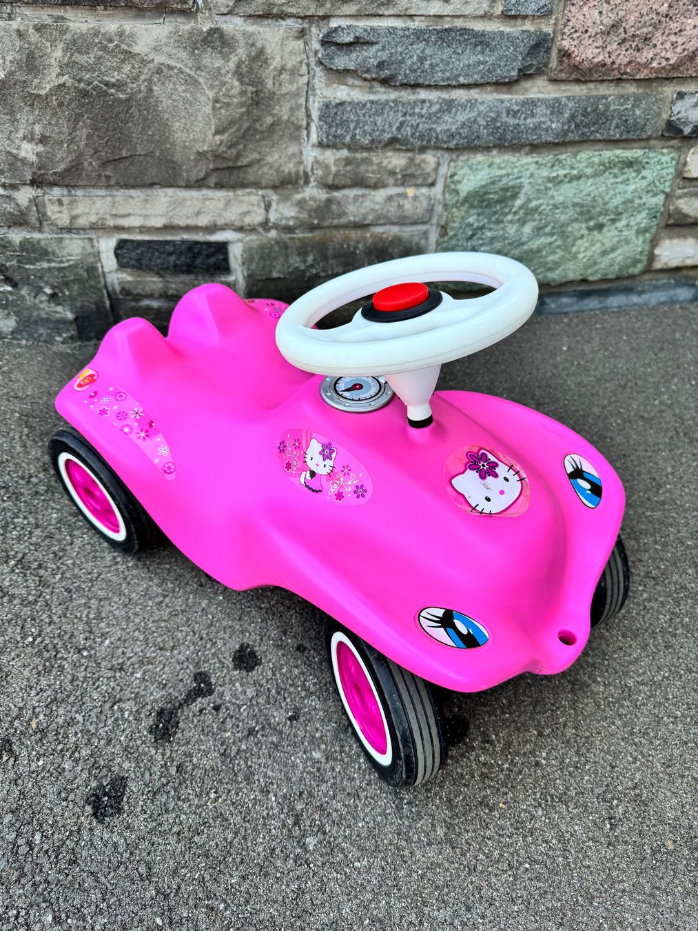 Big Veicoli per bambini: BIG Bobby Car mit Anhänger – Usato da Gommiswald venduto da Aloha.Spirit 2