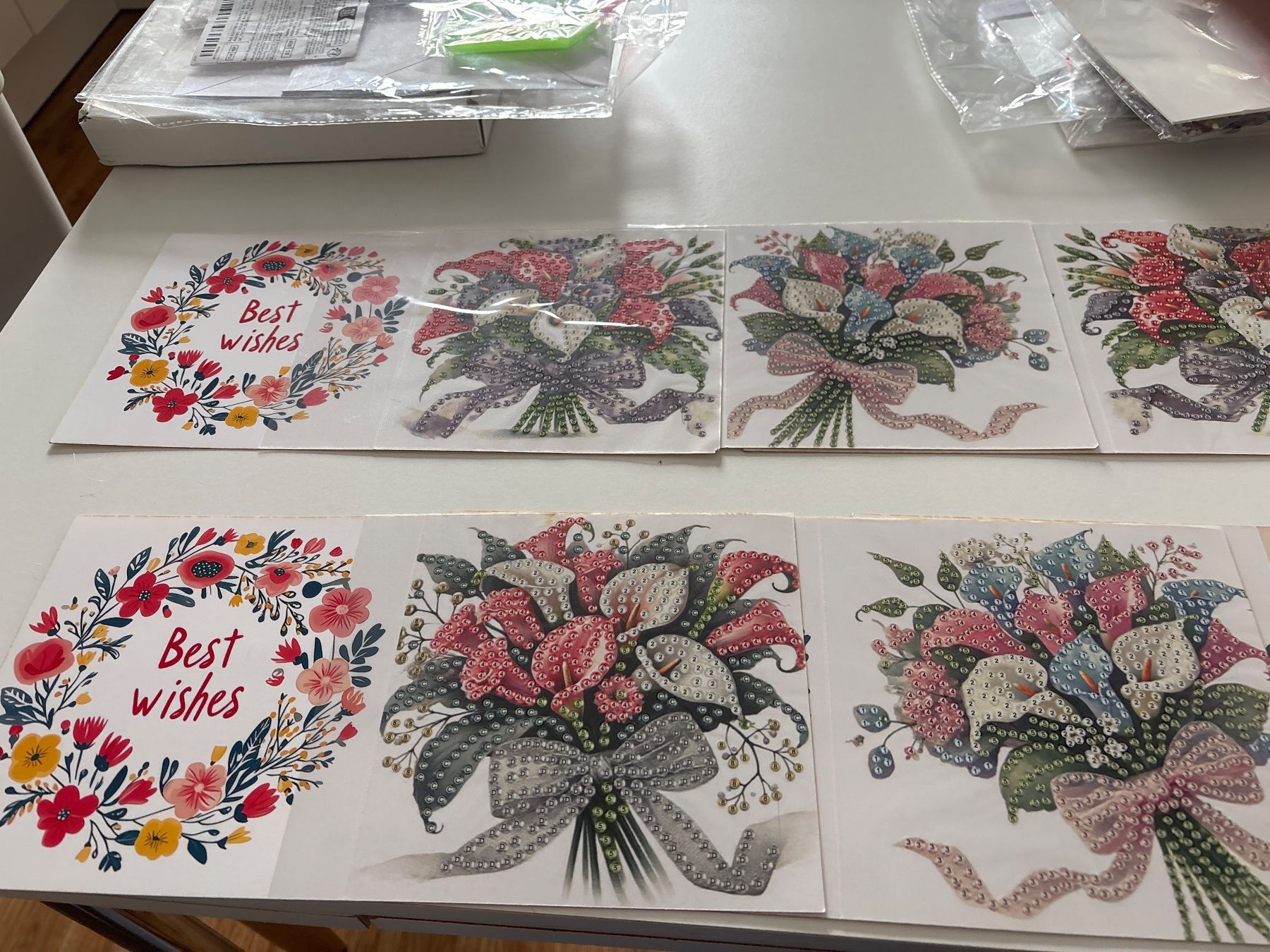 Kit bricolage: Diamond Paiting Karten – Nuovo (secondo la descrizione) da Amriswil venduto da SCHLOSSGEISTLI 2