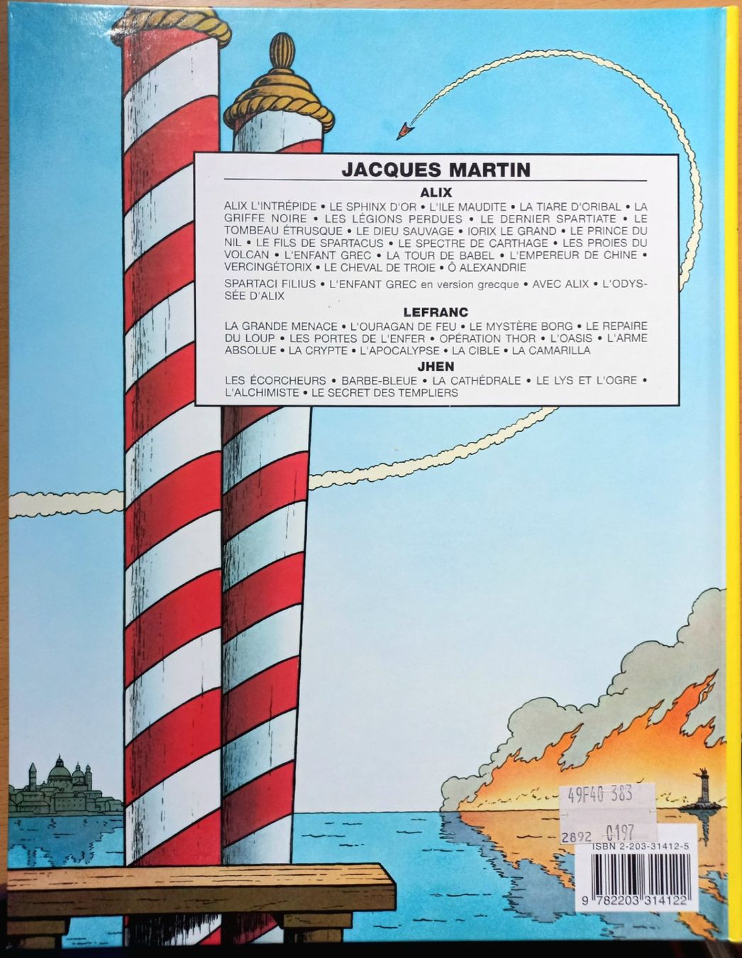 Fumetti: BD Comic - Lefranc - La Camarilla - français – Usato da Niederuzwil venduto da lubimaja 4