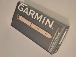 Garmin Quick Release 20 MM Band Light Sand Italian Leather