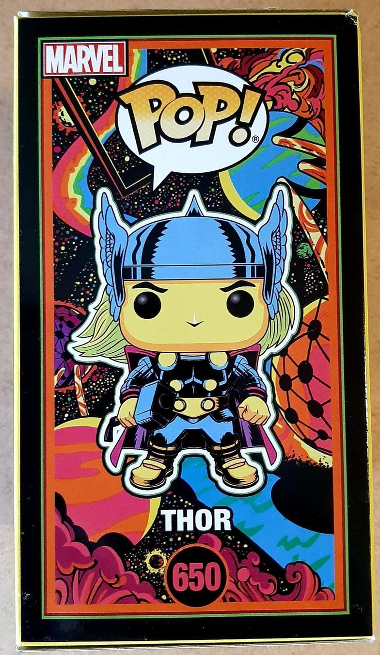 Funko Statuette: Funko Pop Marvel Thor Black Light – Nuovo e nell'imballaggio originale da Montet (Glâne) venduto da KOADA 2