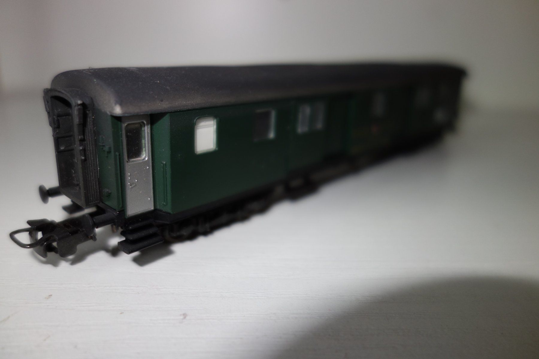 Fleischmann Modellini di ferrovie: Fleischmann 5130 , SBB Gepäck,  WS,  Beleuchtung, OVP – Usato da Schachen b Herisau venduto da Locophon 3