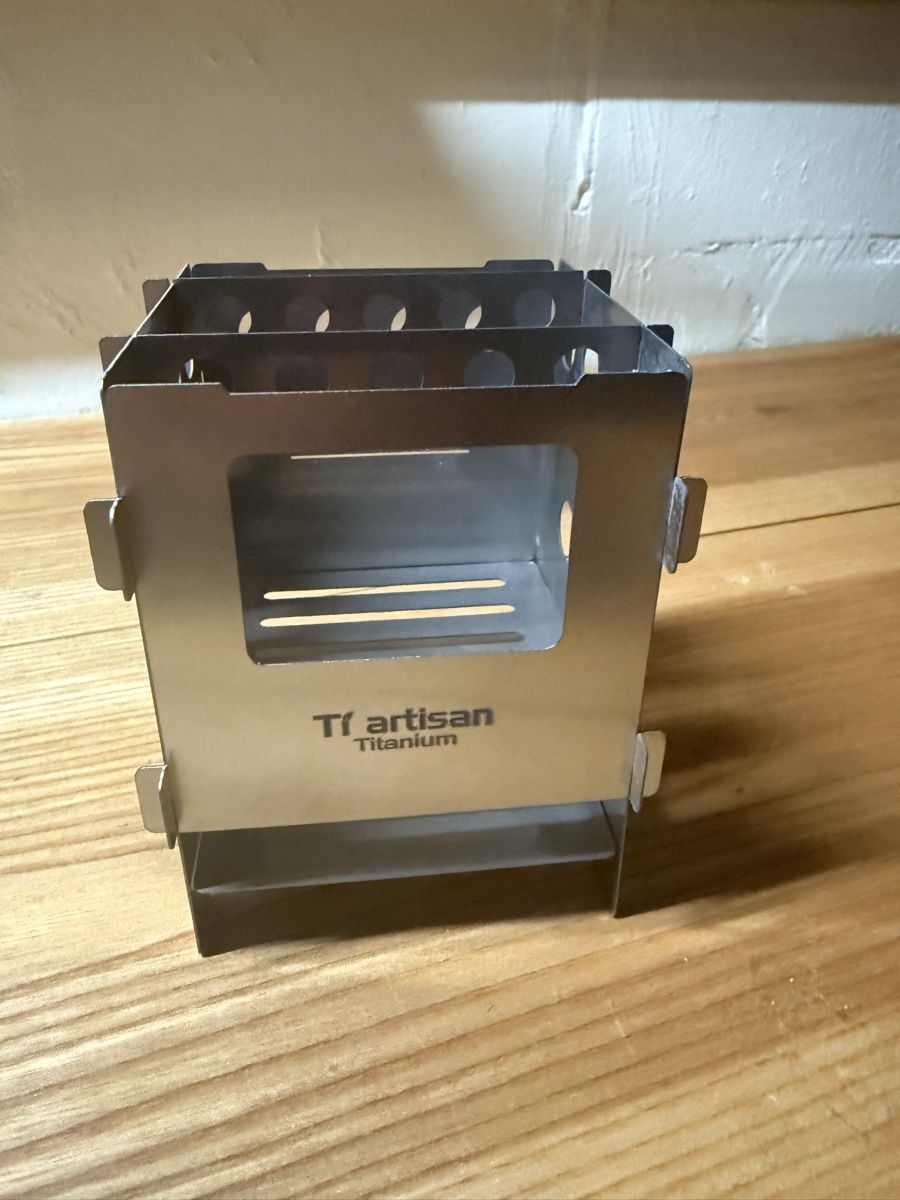 Cucine: Hobo Stove Titanium Camping – Nuovo (secondo la descrizione) da Goldingen venduto da Thomas.Perrin