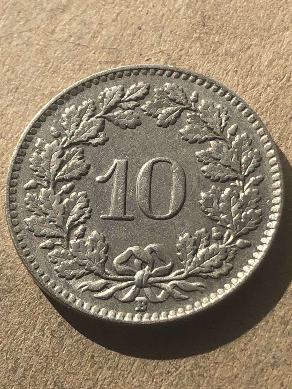 Alle Münzen: 10 Rp. 1940 – Gebraucht aus Schötz von Odpa 1