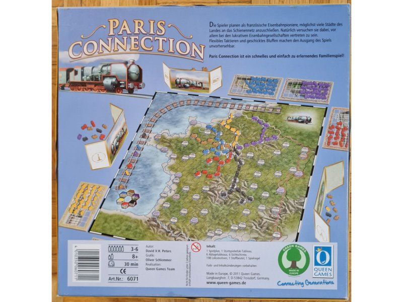 Giochi: Brettspiel "Paris Connection" – Usato da Zürich venduto da Desmond01 1