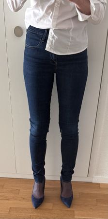 Levi's 721 High Rise Skinny Jeans, Grösse 28, neuwertig!