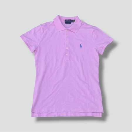 Polo Ralph Lauren pink polo shirt vintage t-shirt S