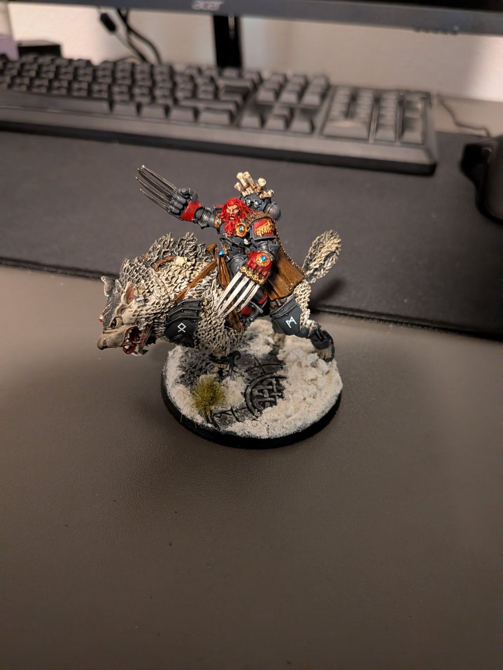 Giocattoli: Space Wolfes Canis Wolfborn 40K Metal – Usato da Wangs venduto da rhodinium