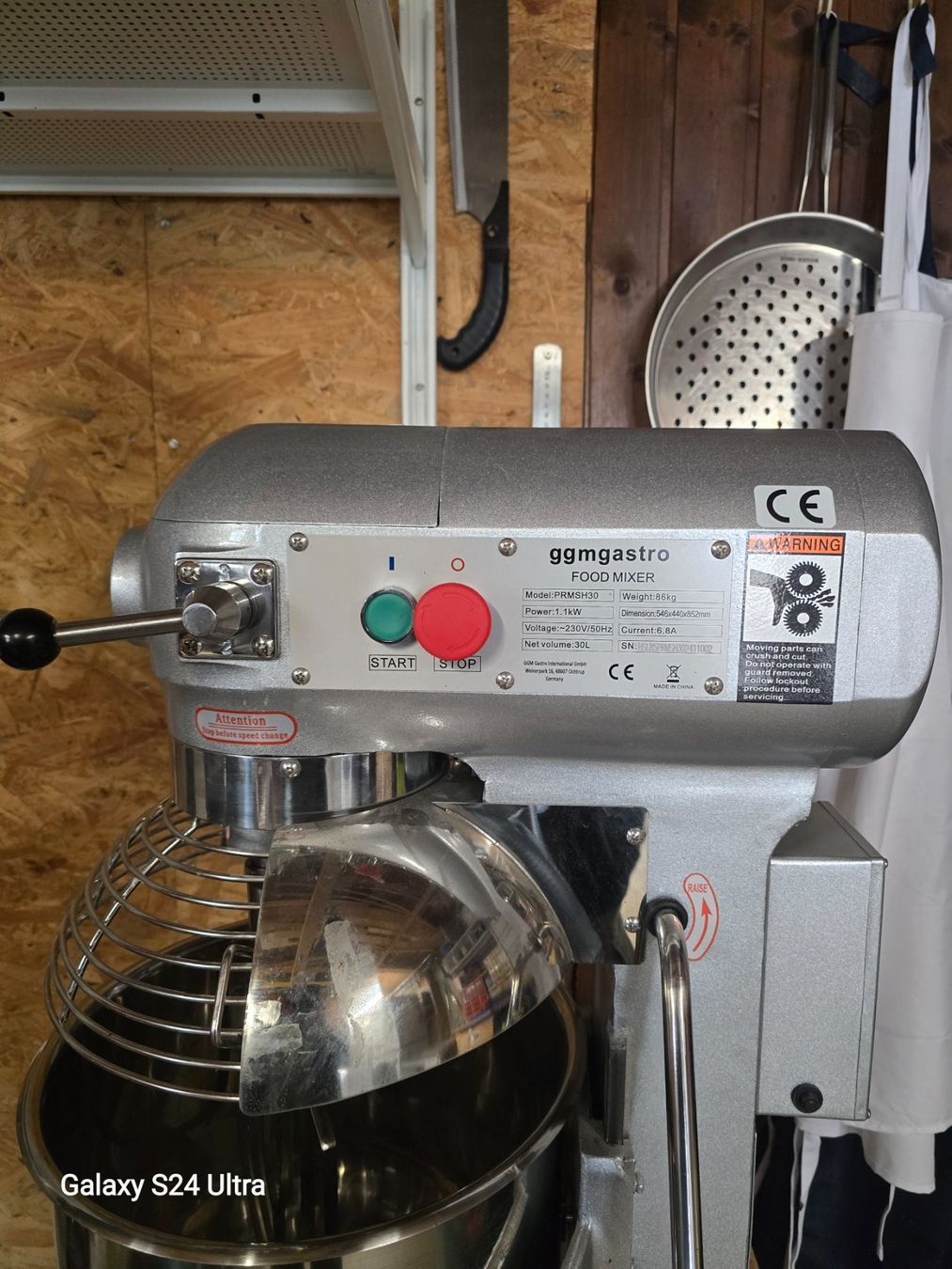 Ggm Gastro Elettrodomestici da cucina: Batteur mélangeur planétaire 27 litres – Usato da Soubey venduto da Tcheussou 4