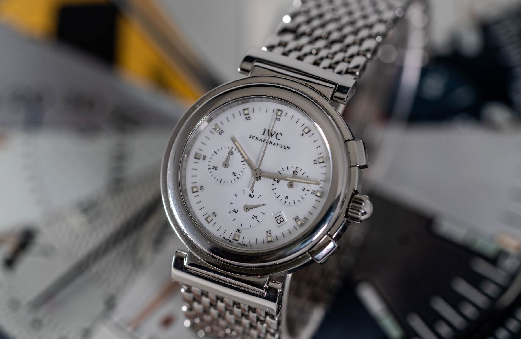 Universal Genève Orologi: IWC Schaffhausen da vinci Chronograph – Usato da Genève venduto da Hiakoo 2