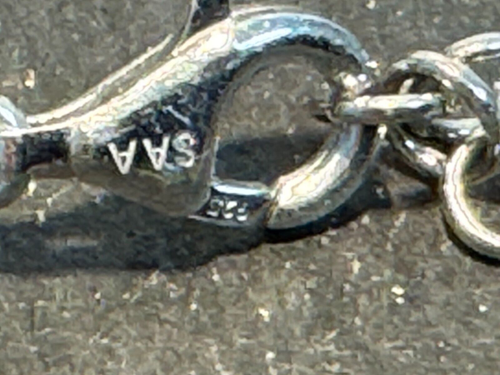 Catenine: Wunderschöne Kette Rubinziosit Silber 925 Verschluss 45 cm – Nuovo (secondo la descrizione) da Basel venduto da ivoli 2