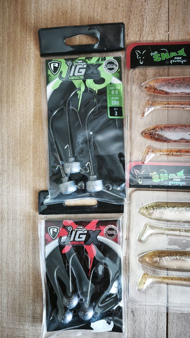Köder: Fox Rage Paket 🦊 Gummis Jigs – Neu und originalverpackt aus Sarnen von sebalant 2