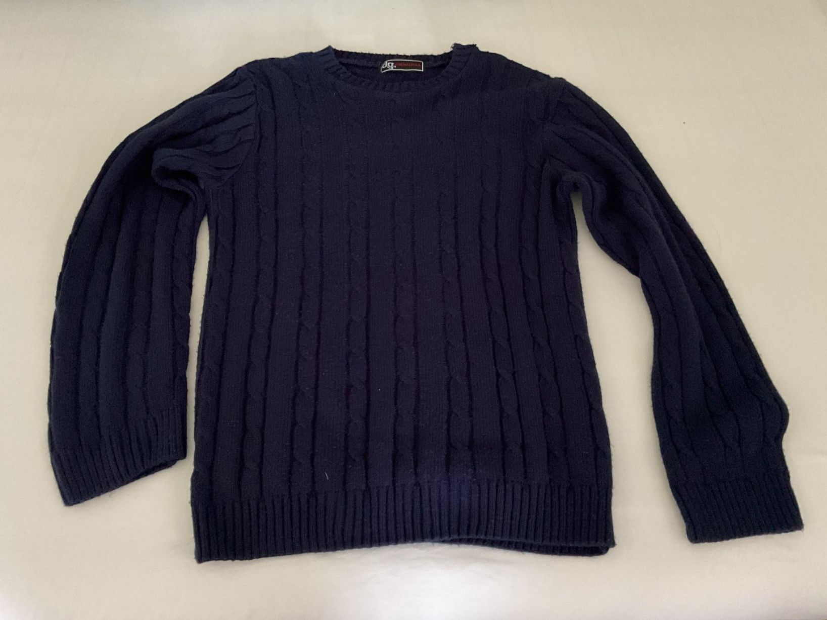 Maglioni & Felpe: Pullover dunkelblau, Zopfmuster - Gr. M – Usato da Walchwil venduto da Budy7 3