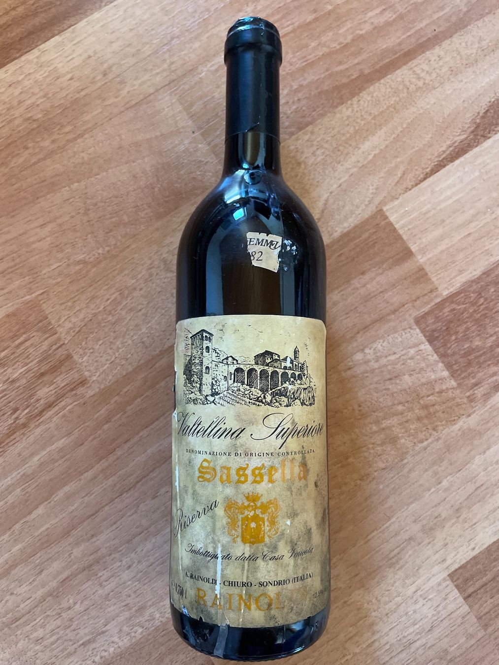 Vino: Wein alt vermutlich 1982 – Usato da St.Gallen venduto da maierm01