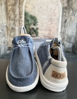 HEY DUDE Mokassins Herren, Gr. 44, blau, neuwertig