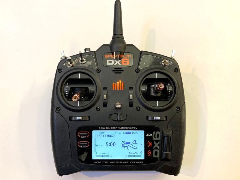 Spektrum DX6G2 - Supporto Batterie AA Per Telecomando - 3